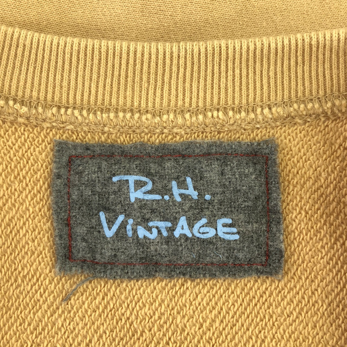 RHVINTAGE / Ron Herman Vintage | Cotton Crew Neck Sweatshirt | XS | Beige | Women's