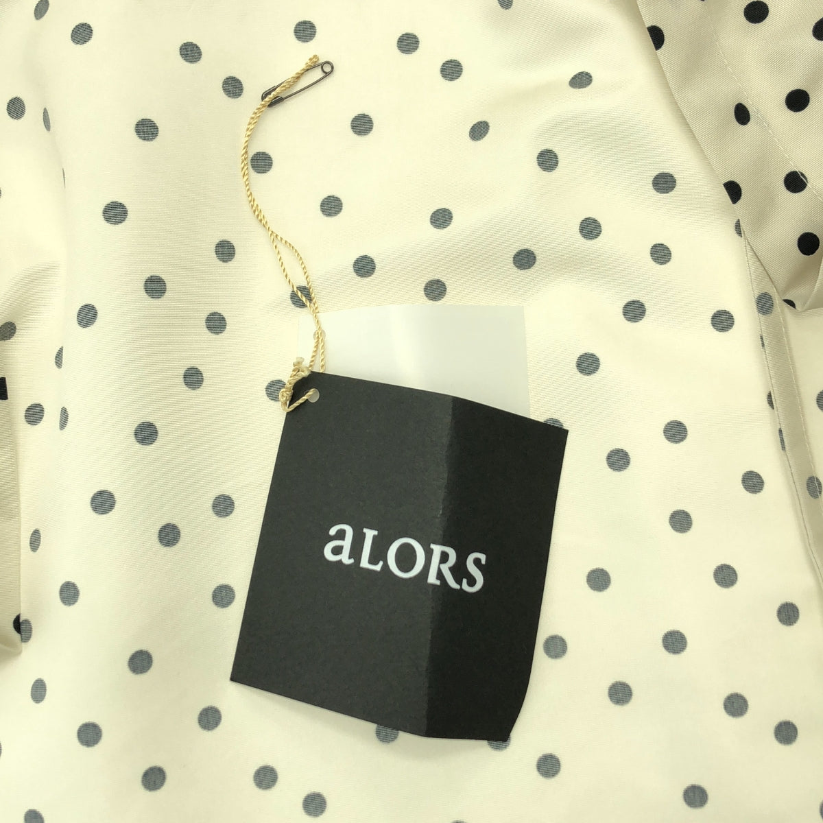 aLORS / アロー | Eva ドット パフスリーブ ブラウス シャツ | S-M | レディース