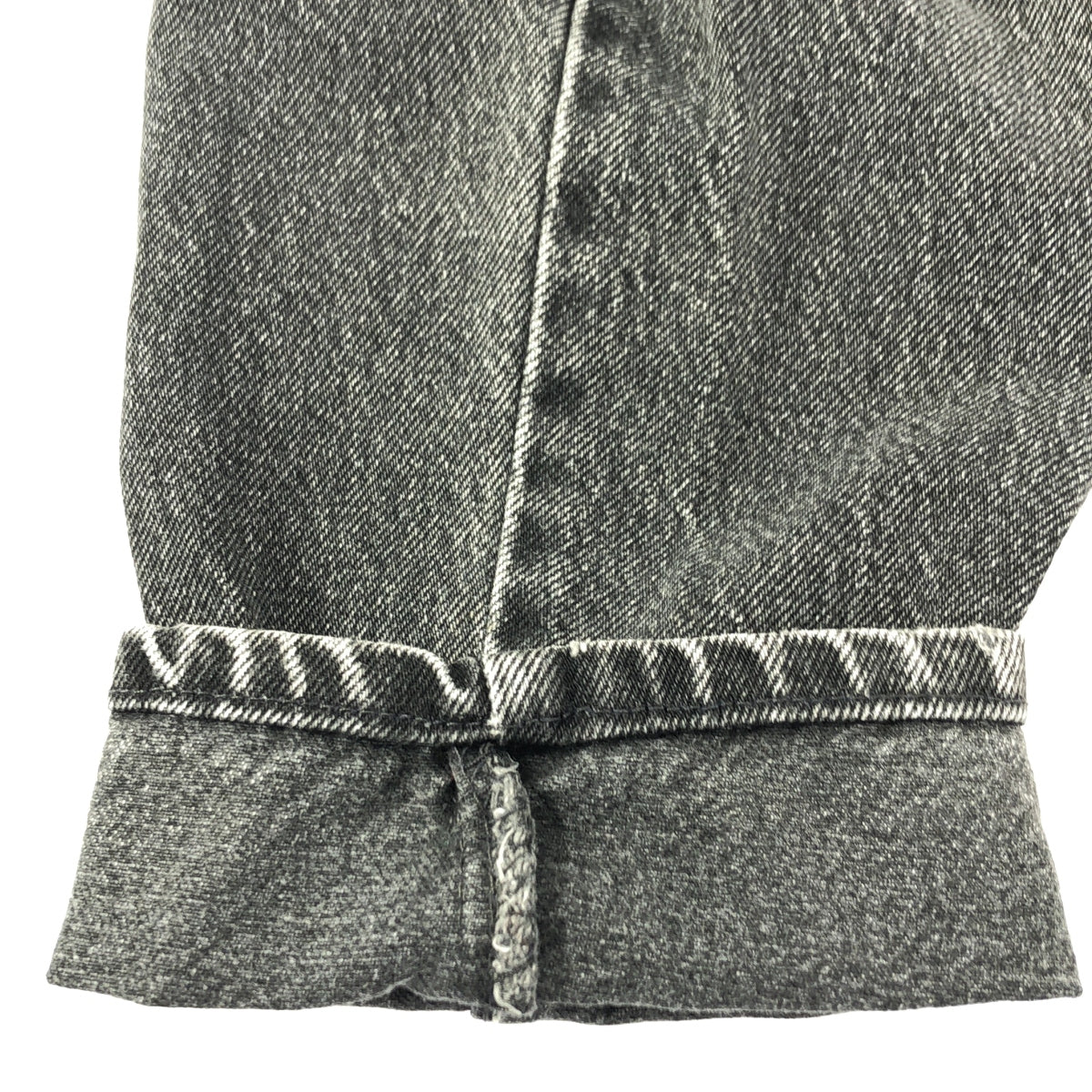 Levi's / 리바이스 | 1990s 빈티지 505 블랙 데님 팬츠 각인 532 | W29 L30 | 블랙 | 남성