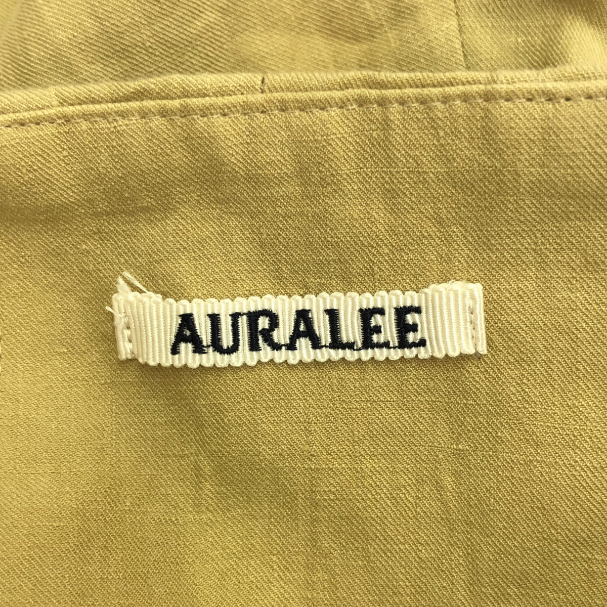 AURALEE / オーラリー | LINEN GABARDINE SLACKS スラックスパンツ | 0 | ベージュ | レディース