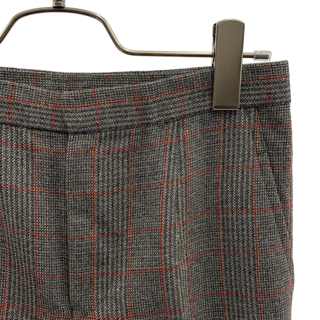 COMME des GARÇONS | 經編布料2001 秋冬 |羊毛格倫格紋休閒褲| SHOPBOP S 號 |