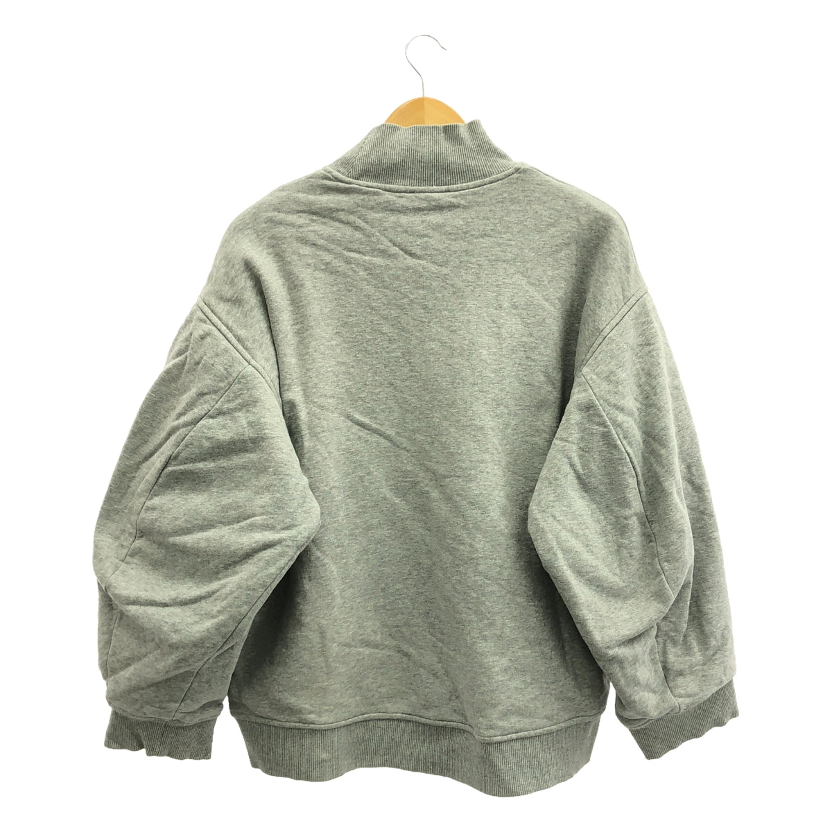 Acne / アクネ | BETA DOUBLE AW13 モックネック スウェット | XS | グレー / ブラウン | レディース Acne / アクネ | BETA DOUBLE AW13 モックネック スウェット