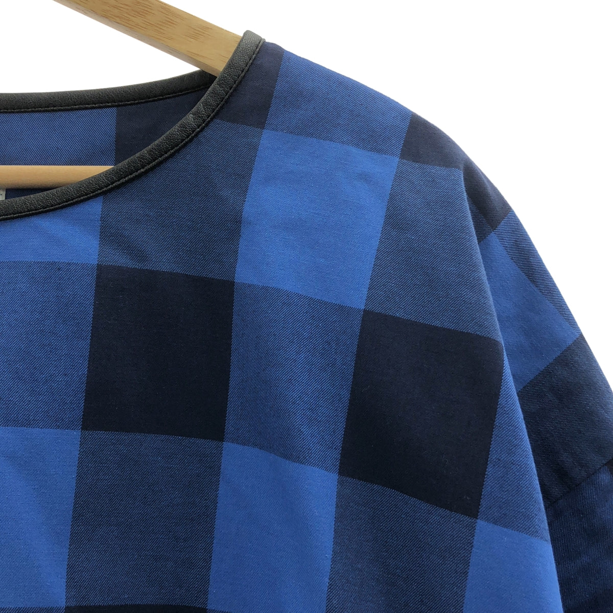 DISCOVERED / ディスカバード | HICOUNT TWILL BLOCK CHECK PULLOVER ツイル ブロックチェック オーバーサイズTシャツ | 1 | メンズ