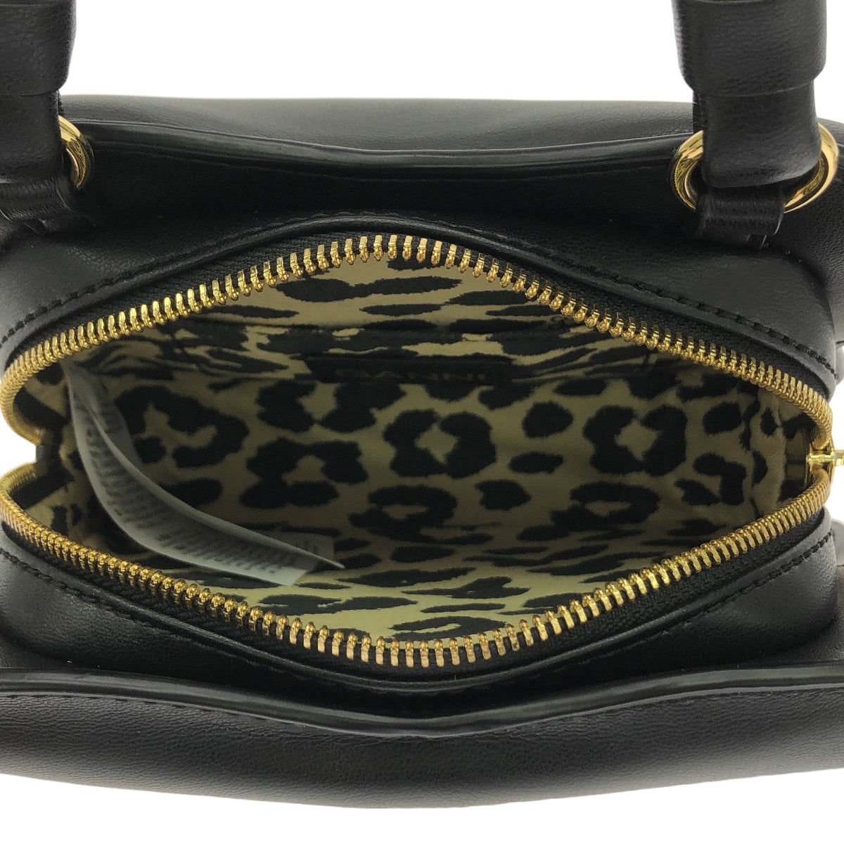 【美品】  Ganni / ガニー | BUTTERFLY CROSSBODY / バタフライ クロスボディ 2way ショルダー付き レザー ハンドバッグ | one size | ブラック | レディース