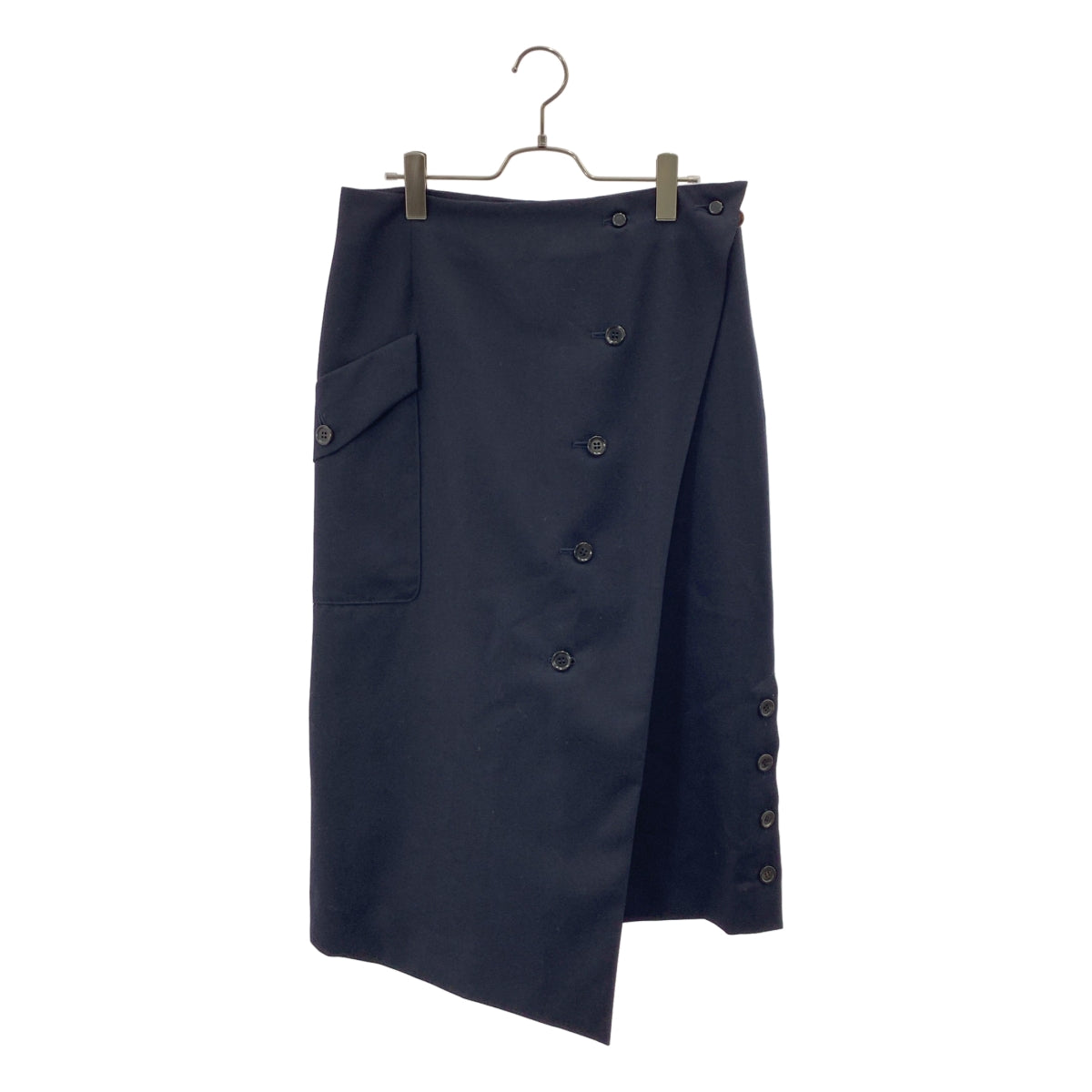 EZUMi / エズミ | アシンメトリー ラップ スカート / 総裏地 | M | レディース