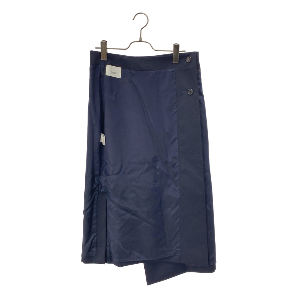 EZUMi / エズミ | アシンメトリー ラップ スカート / 総裏地 | M | レディース