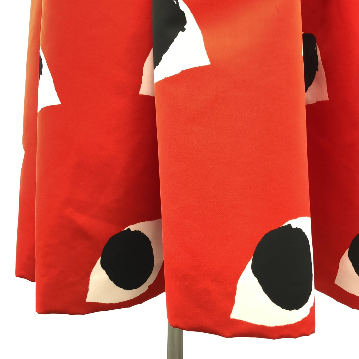 COMME des GARCONS | 2021SS | Polyester Eyes Graphic One Piece with Suspender Skirt | S | Women's