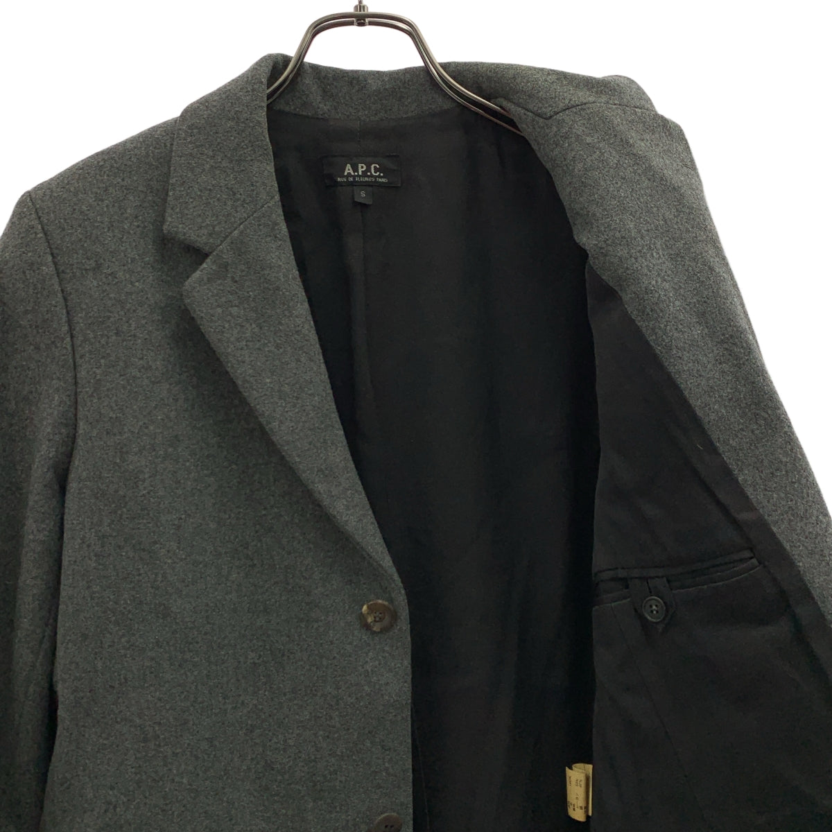 APC / 아페세이 | 1998AW | 울 체스터 코트 | S | 남성