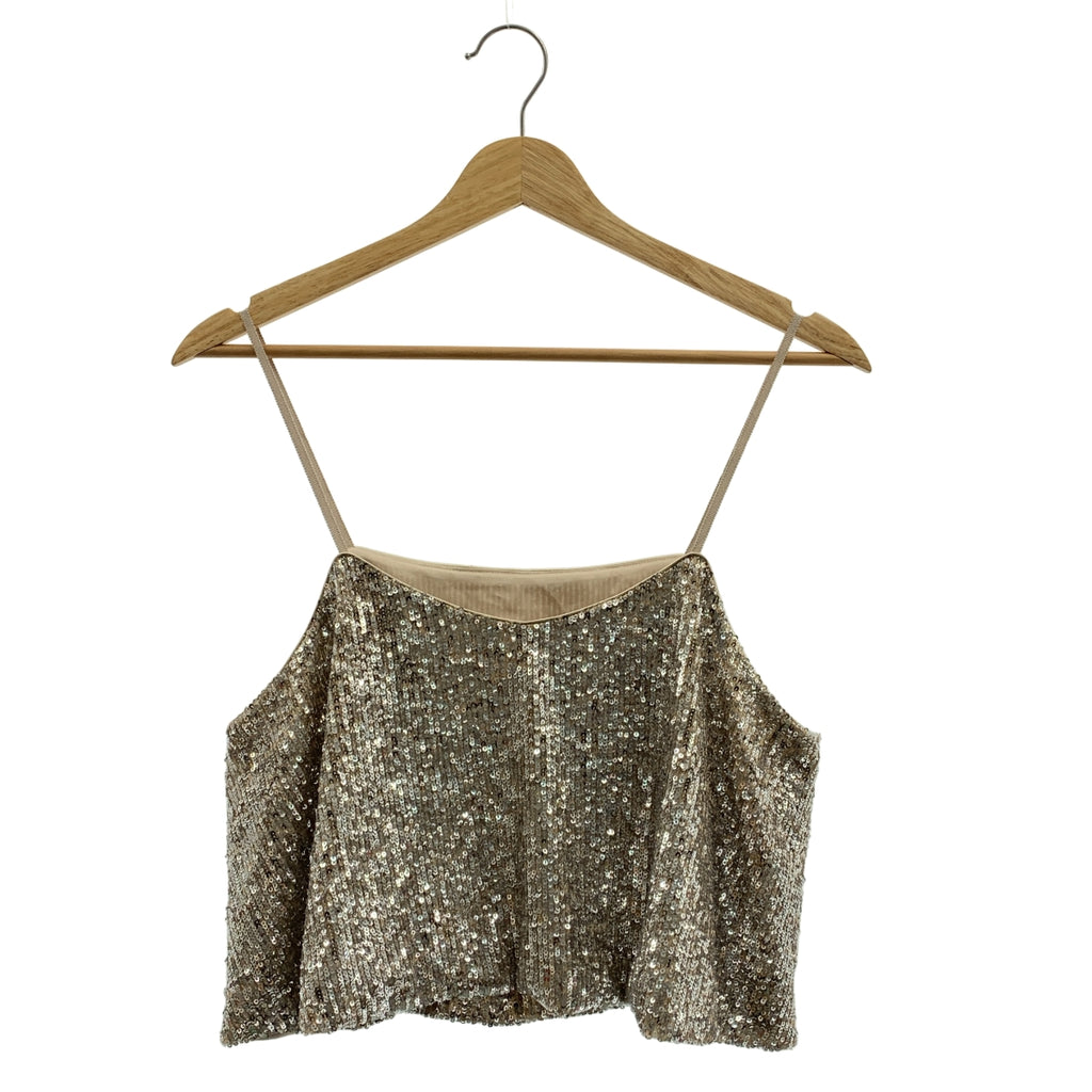 AEWEN MATOPH / 이웬마토프 | 스팽글 장식 캐미솔 탑스 / 총 안감 |