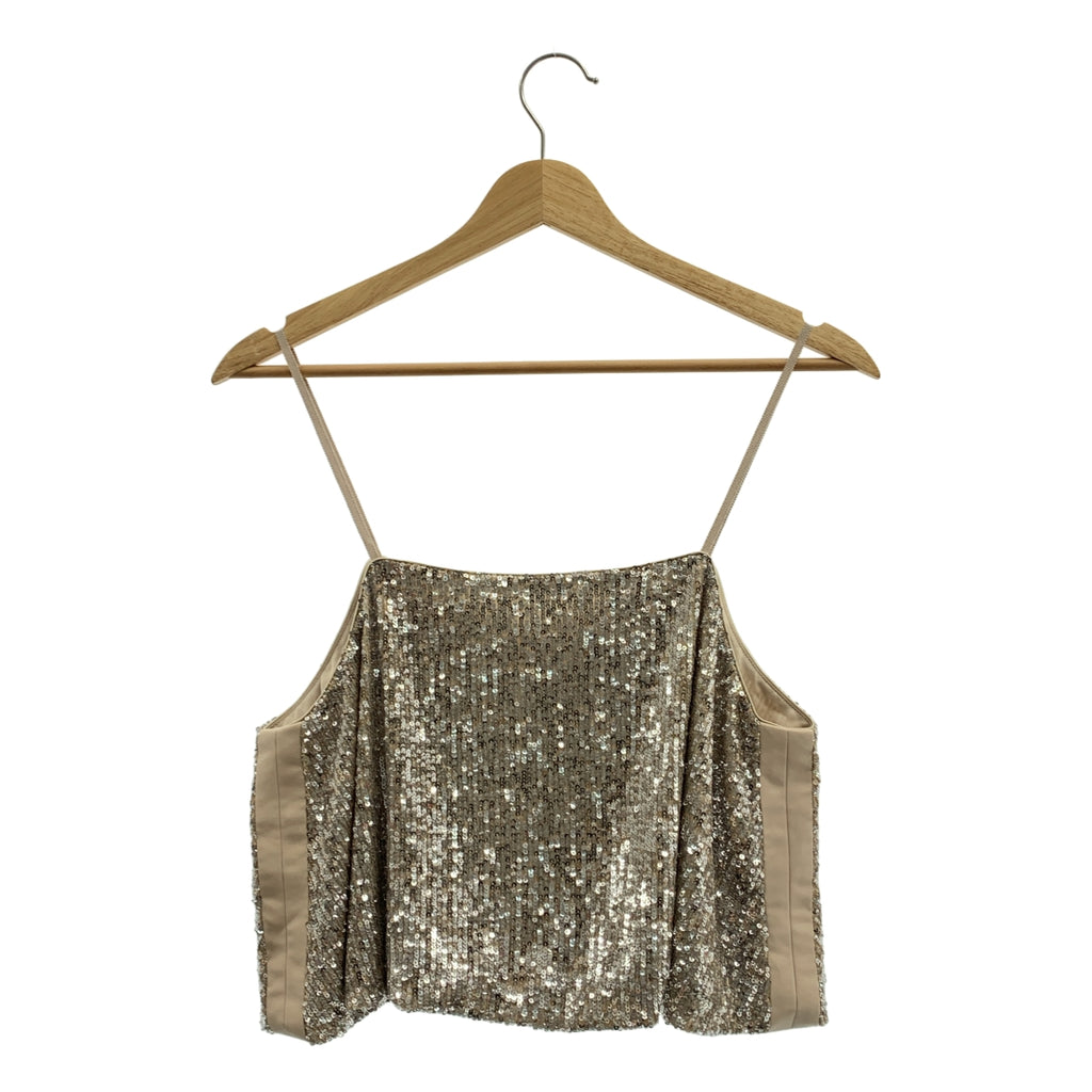 AEWEN MATOPH / 이웬마토프 | 스팽글 장식 캐미솔 탑스 / 총 안감 |