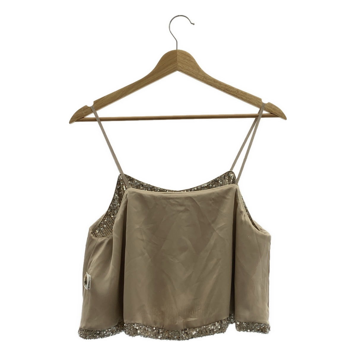 AEWEN MATOPH / 이웬마토프 | 스팽글 장식 캐미솔 탑스 / 총 안감 |