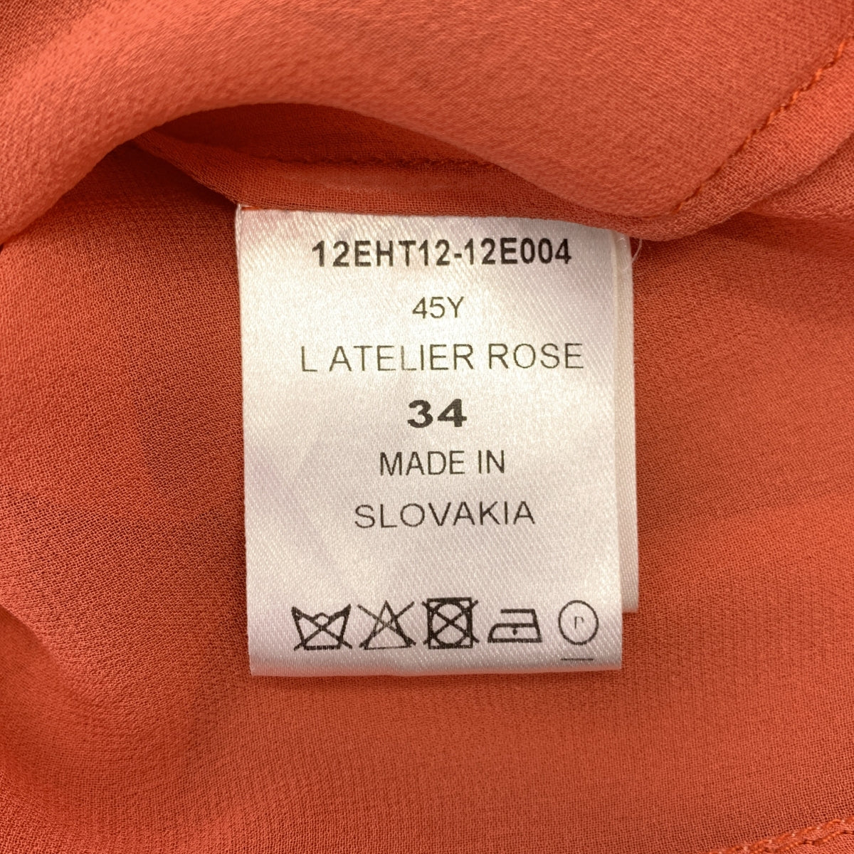 Chloe / 클로이 | silk 100% / 실크 슬릿 블라우스 | XS |