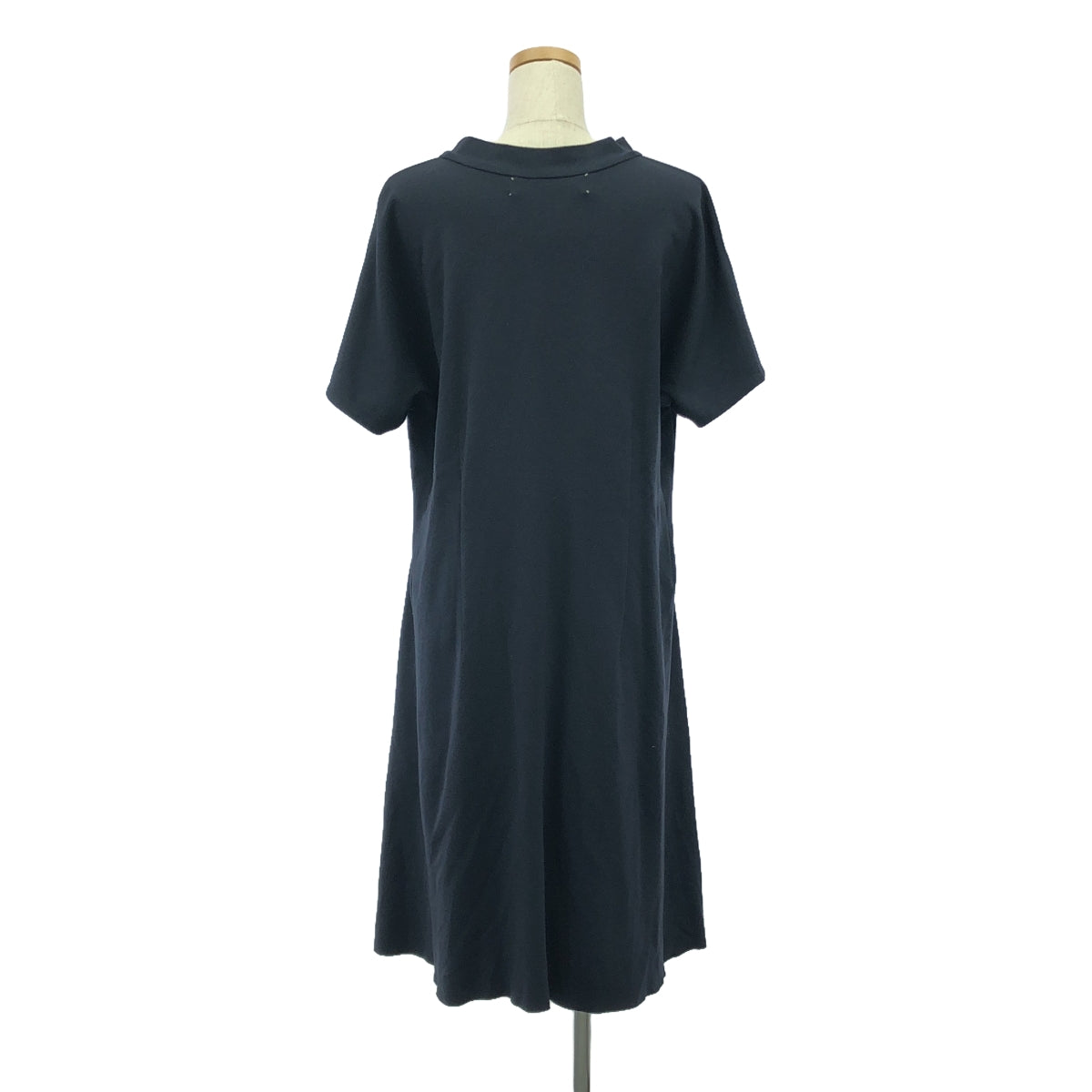 MARNI | S/S Rayon Dress with Ribbon | 42 | Navy | Women's