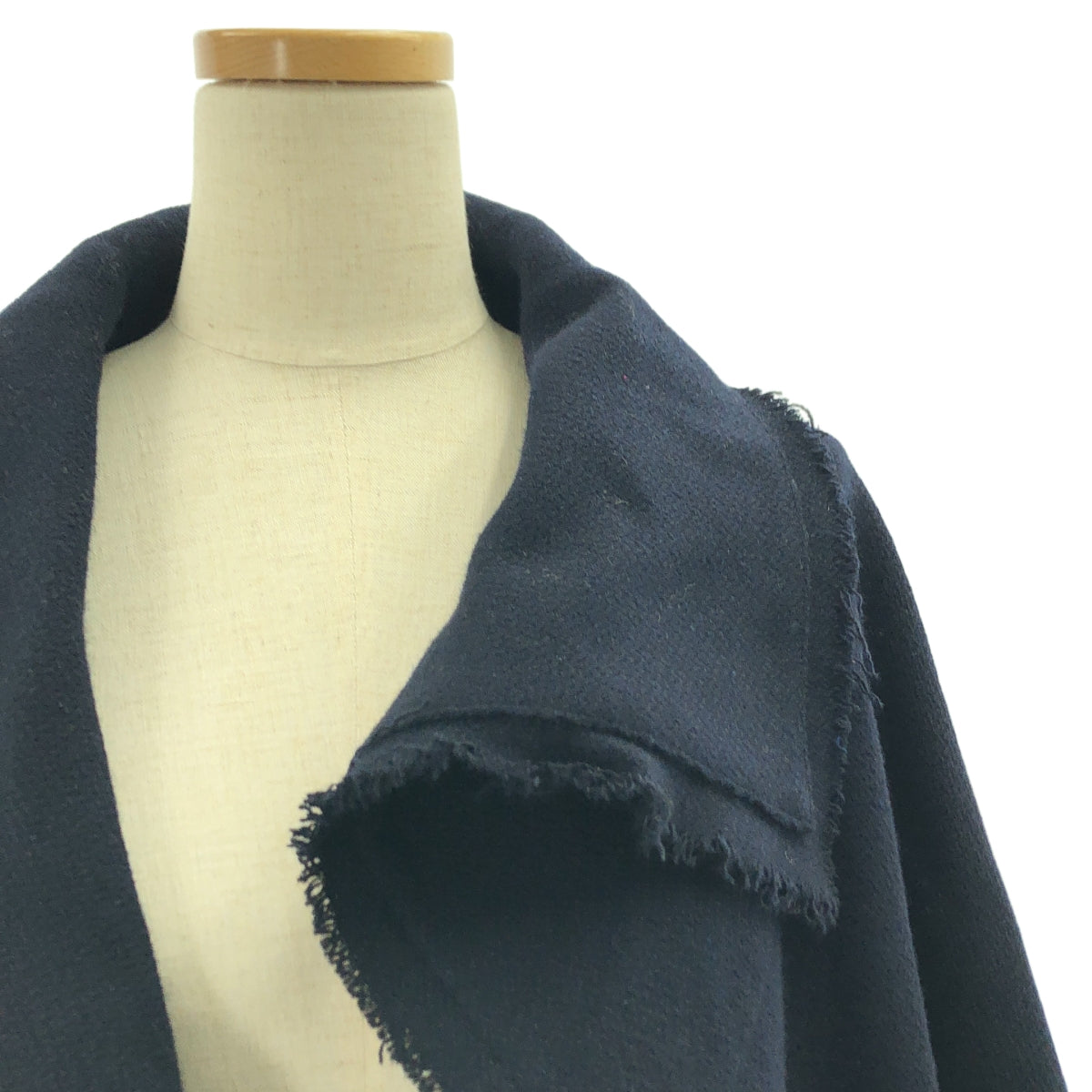 Y's / ワイズヨウジヤマモト | 2021AW | ウール カットオフ ポンチョコート | 1 | レディース