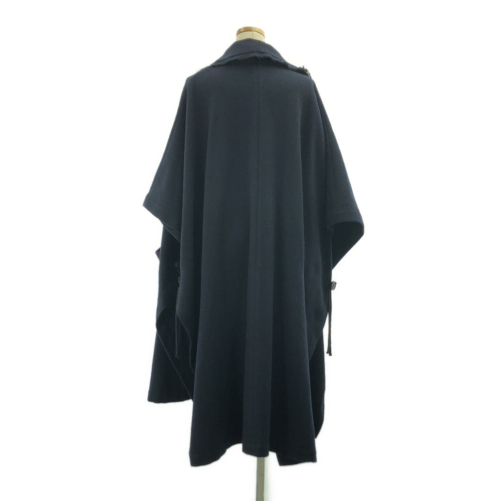 Y's / ワイズヨウジヤマモト | 2021AW | ウール カットオフ ポンチョコート | 1 | レディース
