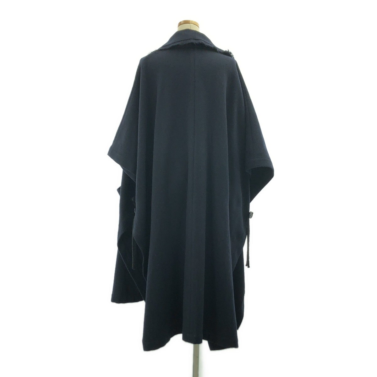 Y's / ワイズヨウジヤマモト | 2021AW | ウール カットオフ ポンチョコート | 1 | レディース