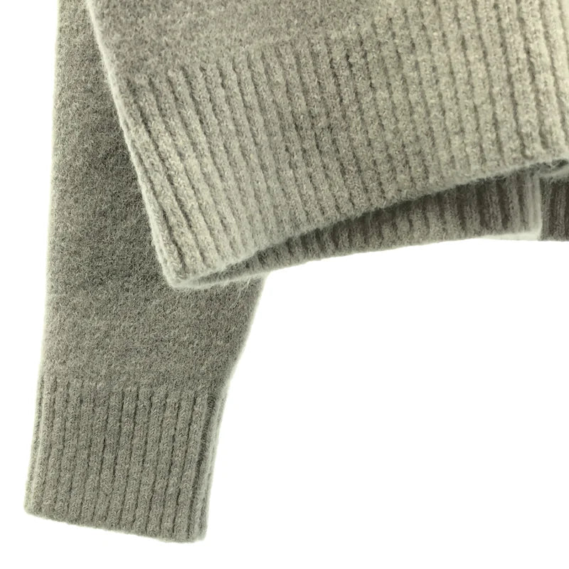 AMI Alexandre Mattiussi / アミ・アレクサンドルマテュッシ | アルパカブレンド Vネック ハート ニット カーディガン | S | レディース