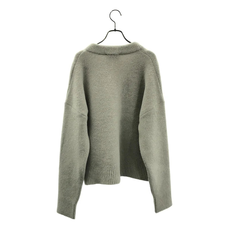 AMI Alexandre Mattiussi / アミ・アレクサンドルマテュッシ | アルパカブレンド Vネック ハート ニット カーディガン | S | レディース