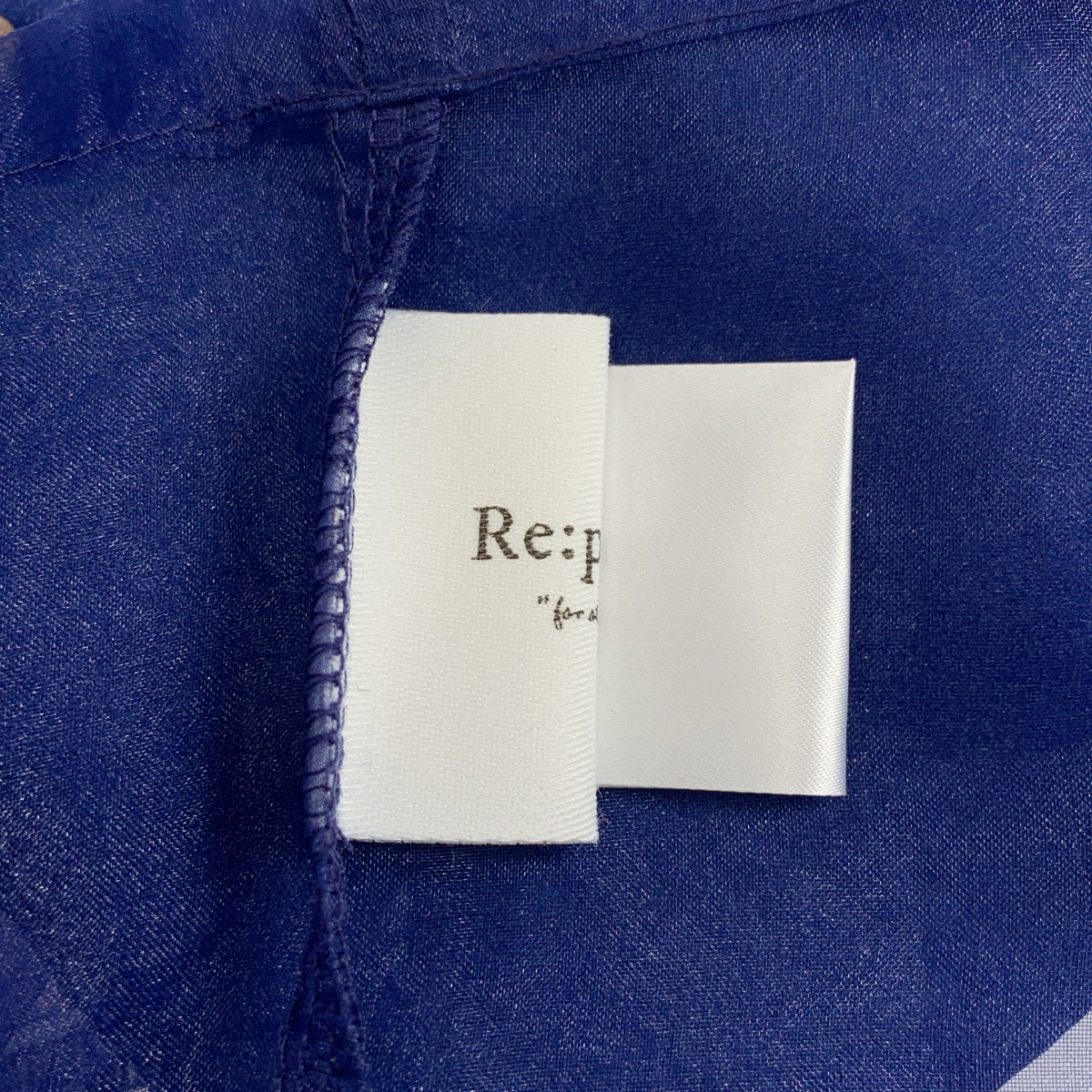 Re:poris | 透明套頭襯衫 |