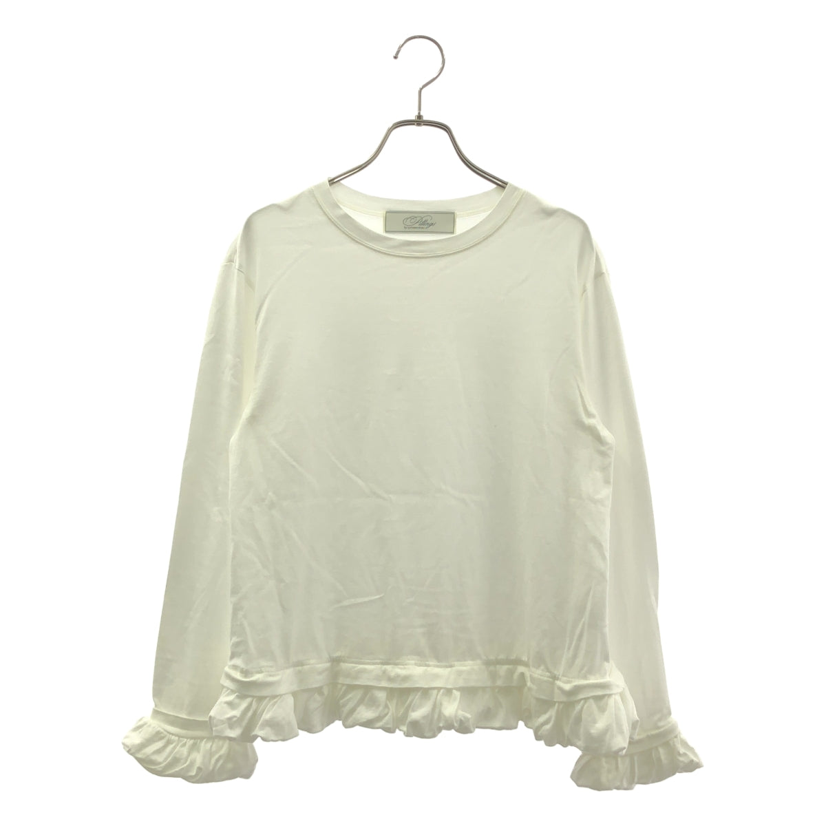 Pillings  / ピリングス | CITYSHOP取扱い CUT-AND-SEW AND FRILL フリル カットソー | F | レディース