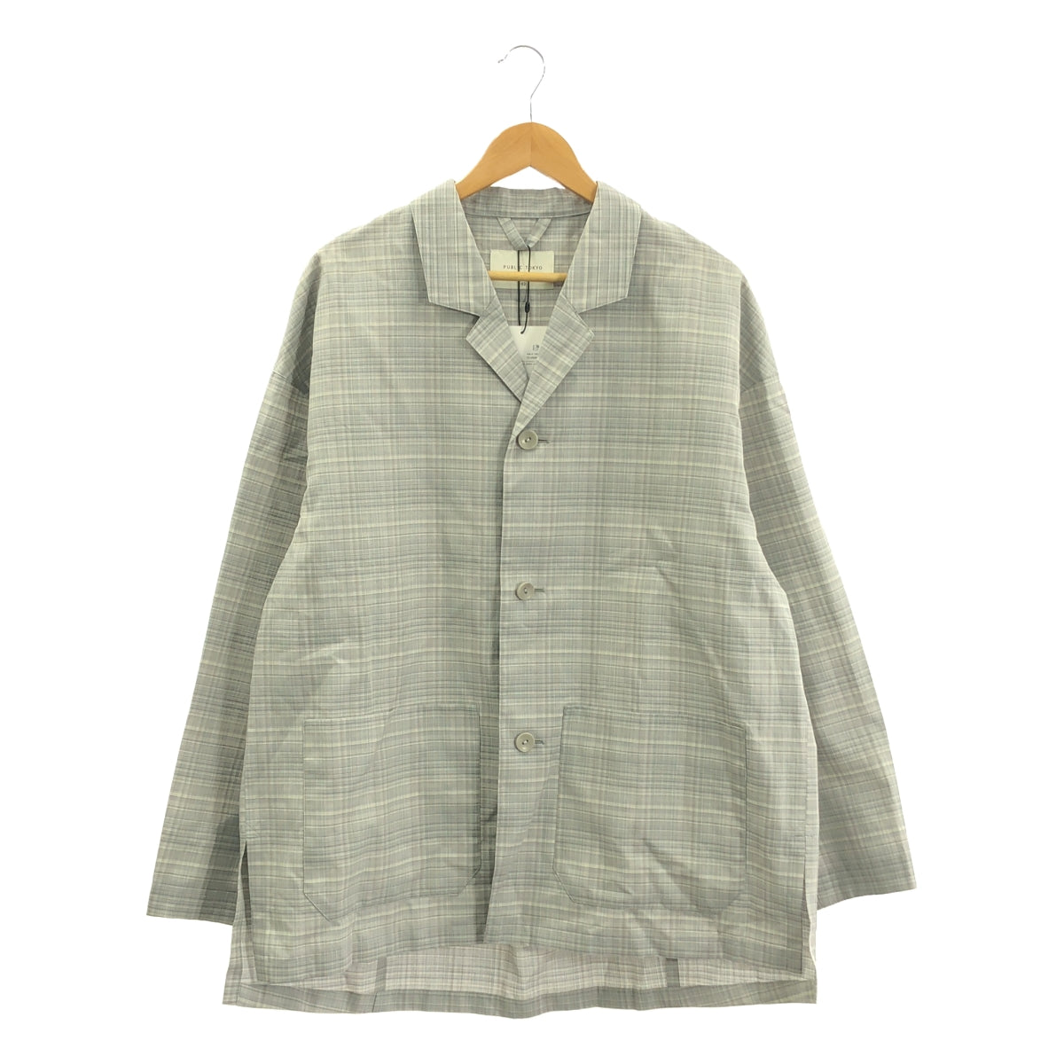 PUBLIC TOKYO / パブリックトウキョウ | ラミー チェック シャツジャケット | 3 | メンズ
