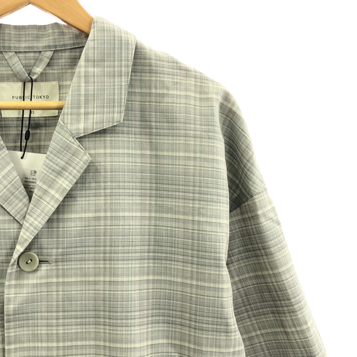 PUBLIC TOKYO / パブリックトウキョウ | ラミー チェック シャツジャケット | 3 | メンズ