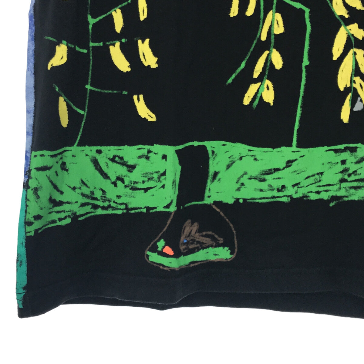 VETEMENTS | 2019秋冬 |大象塗鴉印花T卹 | XS |黑色 |男士