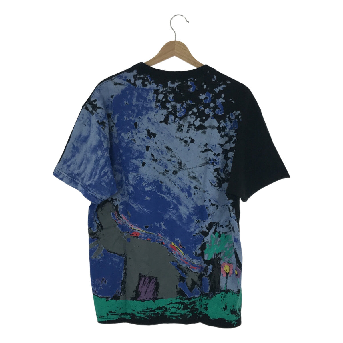 VETEMENTS | 2019AW | ELEPHANT Graffiti Print T-shirt | XS | Men's