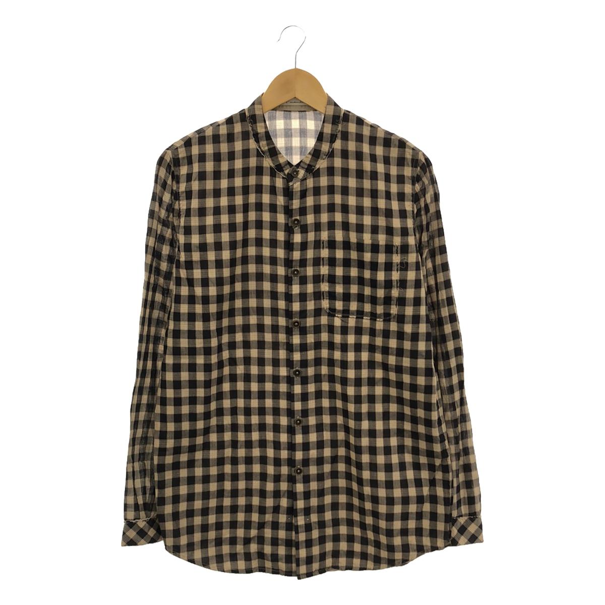 [New] tensemble NY / Tensemble New York | Band collar shirt | XS | Beige | Men's