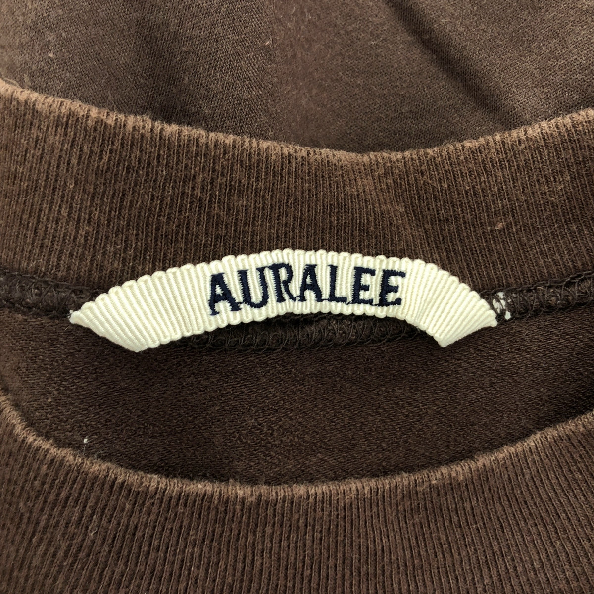 AURALEE / 오라리 | SUPER HIGH GAUGE SWEAT BIG TEE / 슈퍼 하이 게이지 거즈 스웨트 T셔츠 컷소우 | 3 | 맨즈
