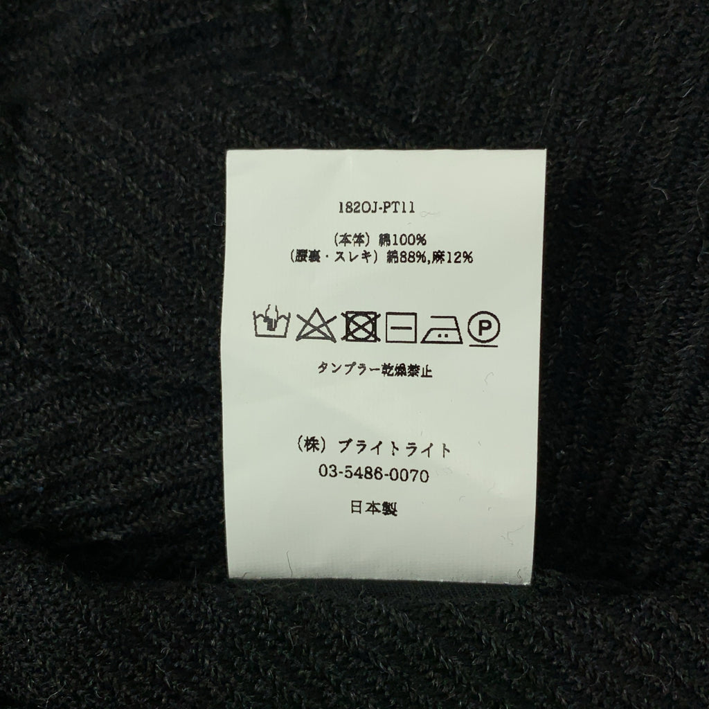 OLD JOE BRAND / 올드 조 | 코튼 신치백 트라우저 | 34 | 남성