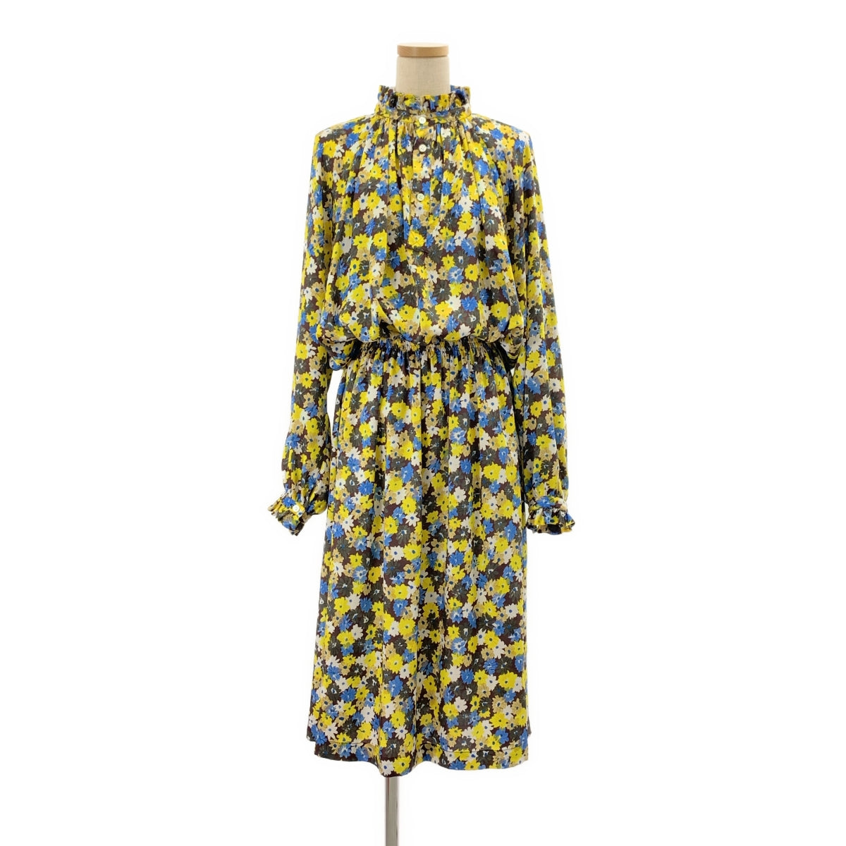 Plan C / 플랑시 | 총 무늬 하이넥 게더