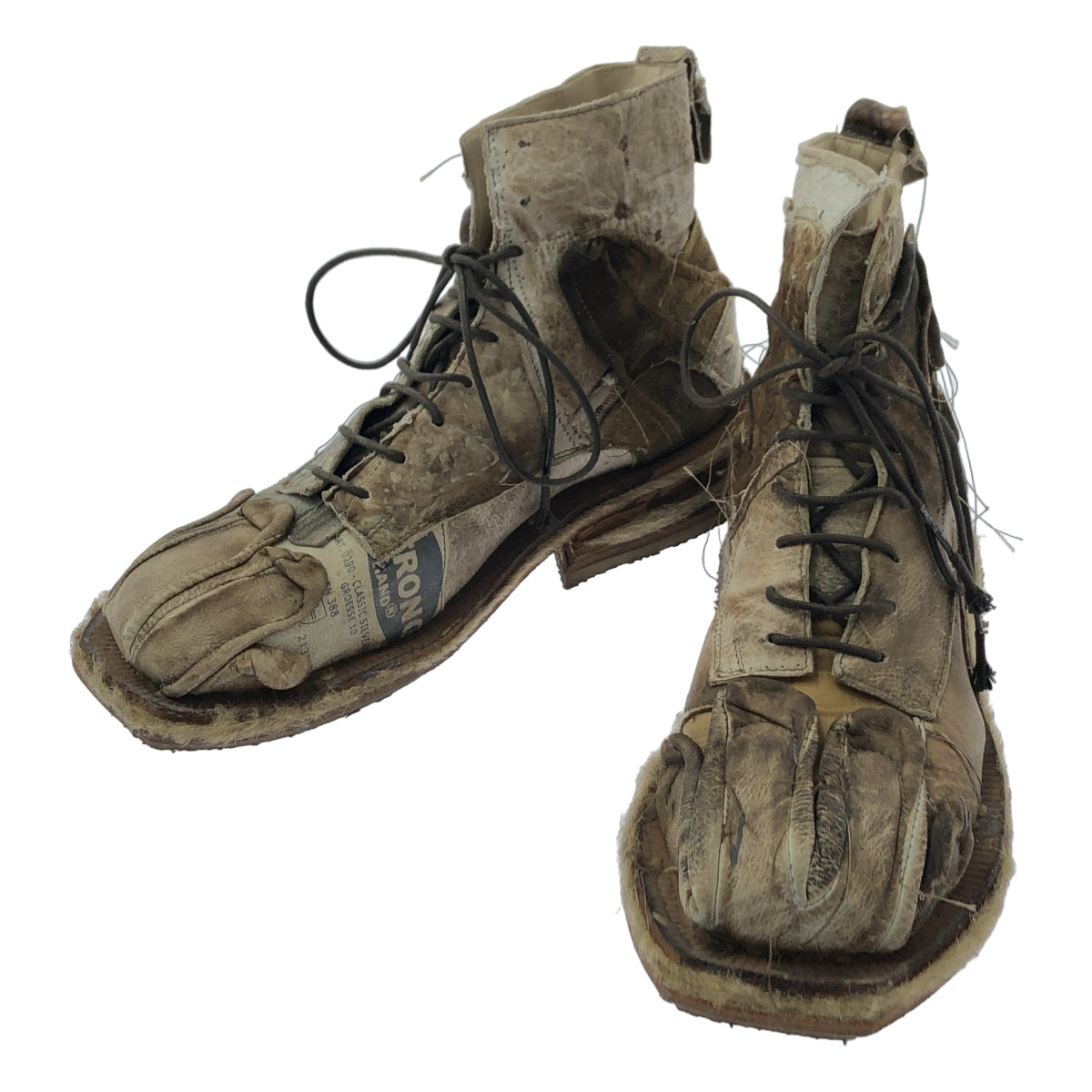 MATTHIAS WINKLER / 마티아스 윙클러 | Tandler Gloves 장갑 가죽 레이스 업 신발 | 45 | 브라운 | 남성