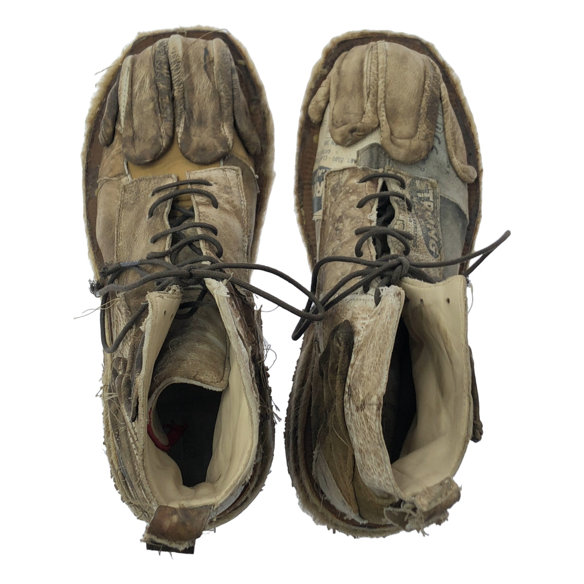 MATTHIAS WINKLER / 마티아스 윙클러 | Tandler Gloves 장갑 가죽 레이스 업 신발 | 45 | 브라운 | 남성