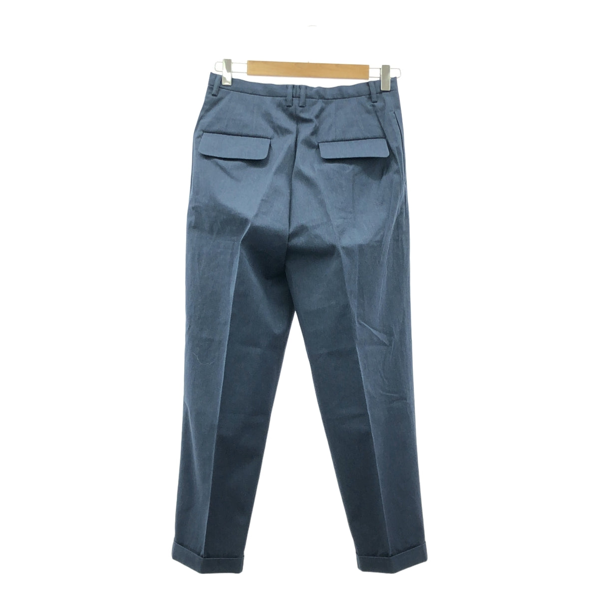 Jens / 옌스 | 코튼 롤업 슬랙스 택 팬츠 | 2 | 네이비 | 여성