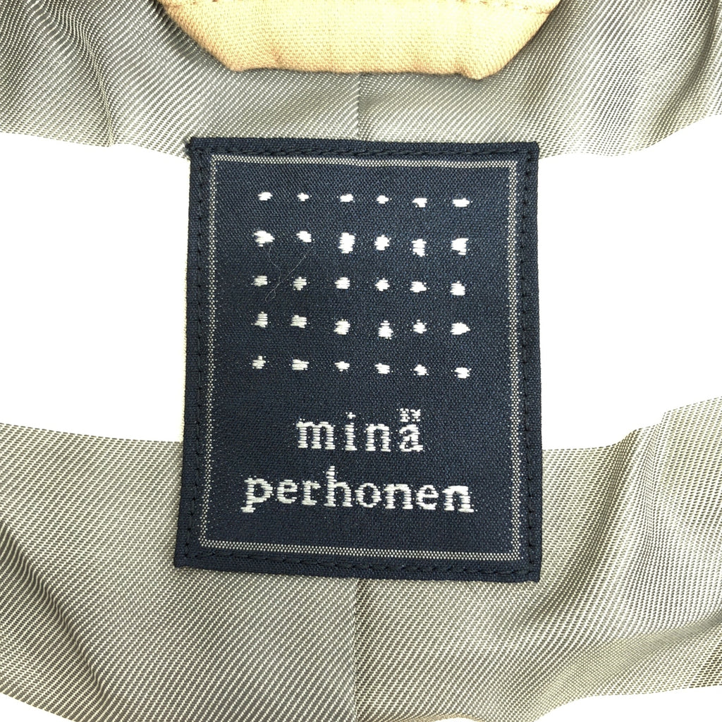 mina perhonen / 미나펠호넨 | tambourine 탬버린 다운 푸드 코트 | 36 | 브라운 | 여성