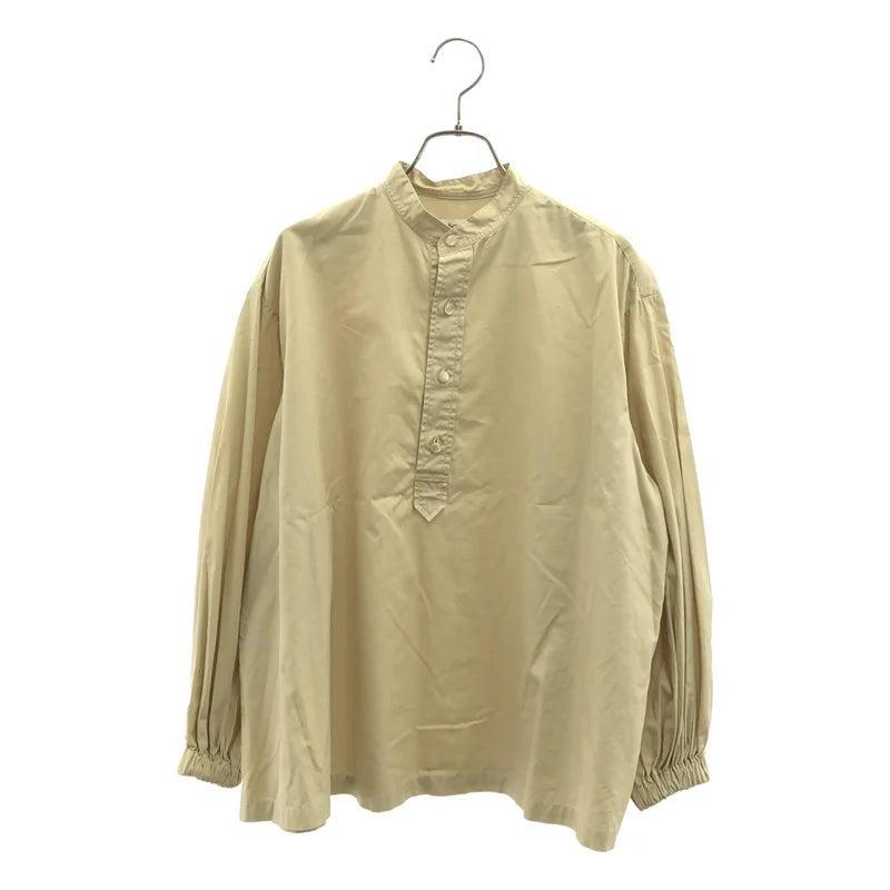 SCYE / 사이 | Drawer 특별 주문 / 밴드 칼라 풀오버 셔츠 | 38 | 여성