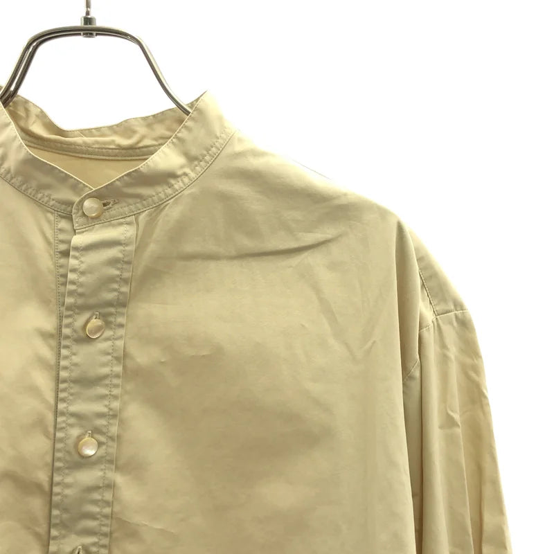 SCYE / 사이 | Drawer 특별 주문 / 밴드 칼라 풀오버 셔츠 | 38 | 여성