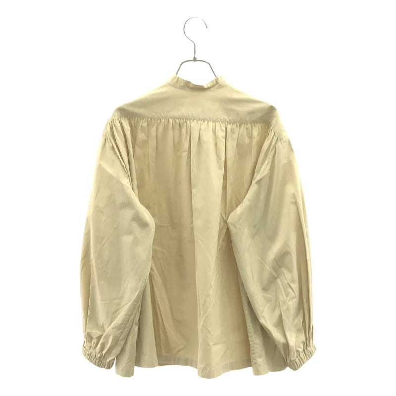 SCYE / 사이 | Drawer 특별 주문 / 밴드 칼라 풀오버 셔츠 | 38 | 여성