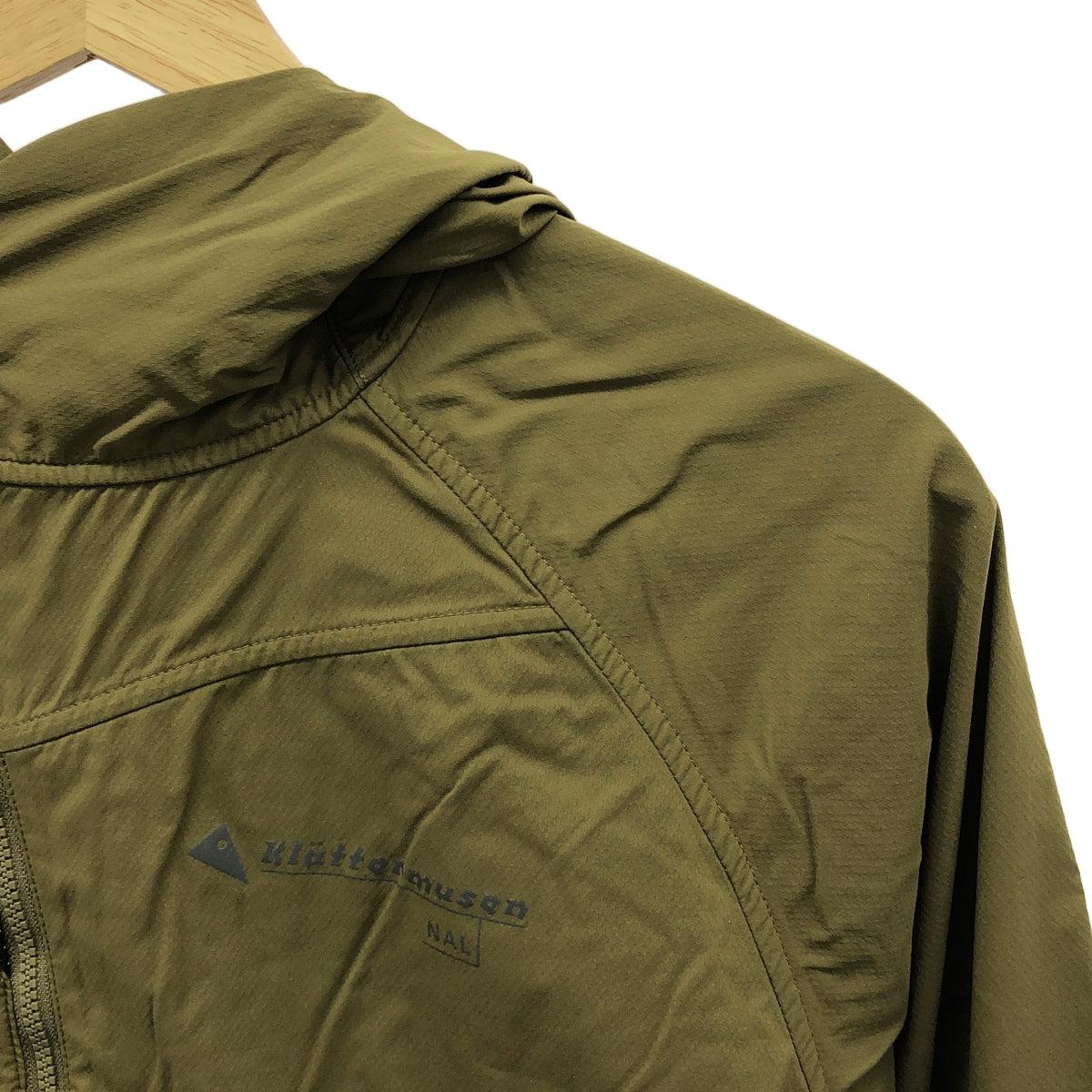 KLATTERMUSEN / 크레탈 무센 | NAL HOODED JACKET M'S 윈드쉘 푸드드 재킷 | XS | 올리브 | 남성