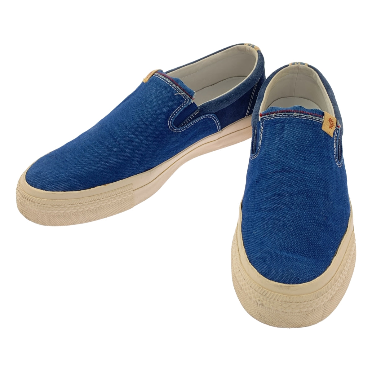 visvim / ビズビム | SKAGWAY SLIP-ON / スカグウェイ デニム スリッポン スニーカー | 9.5 | メンズ