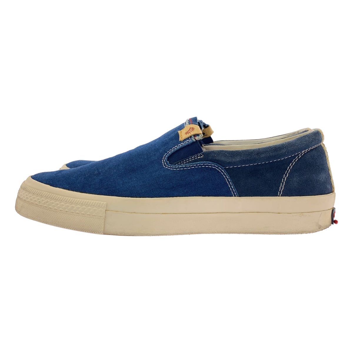 visvim / ビズビム | SKAGWAY SLIP-ON / スカグウェイ デニム スリッポン スニーカー | 9.5 | メンズ