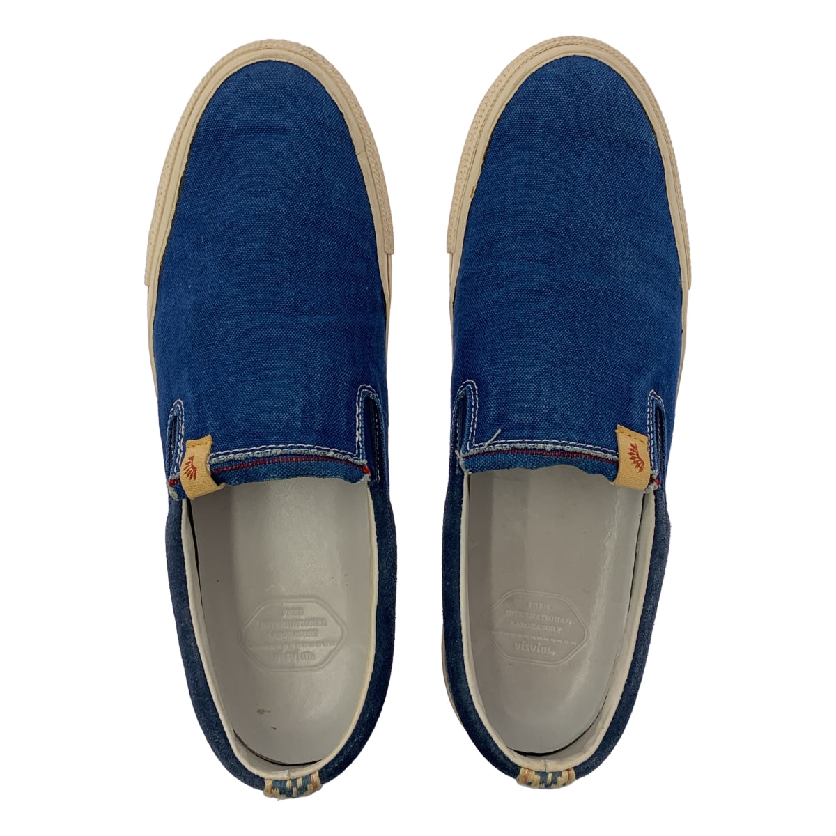 visvim / ビズビム | SKAGWAY SLIP-ON / スカグウェイ デニム スリッポン スニーカー | 9.5 | メンズ