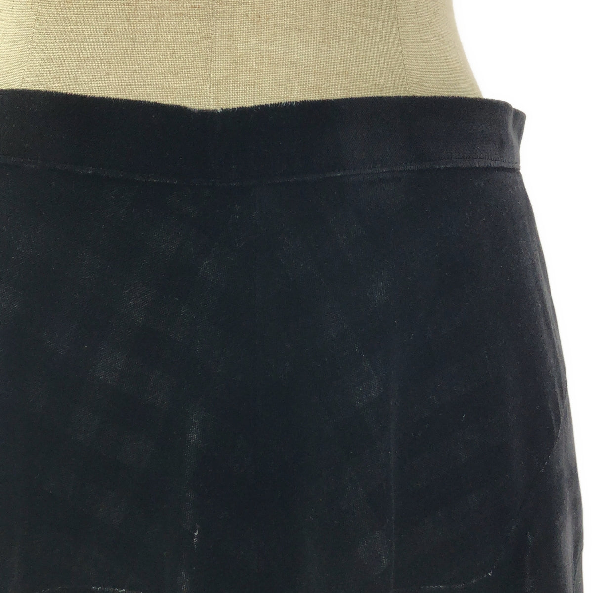 tricot COMME des GARÇONS | 2014 秋冬 | 天鵝絨重構格紋燈籠裙 | M 碼 | 女款