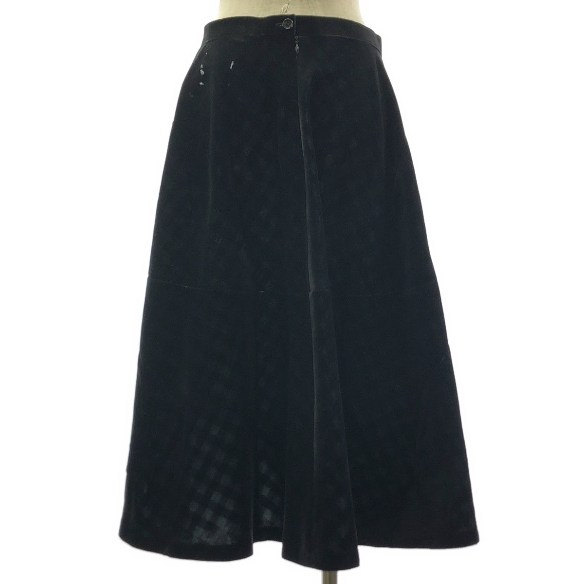 tricot COMME des GARÇONS | 2014 秋冬 | 天鵝絨重構格紋燈籠裙 | M 碼 | 女款