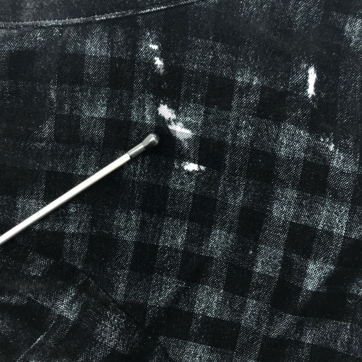 tricot COMME des GARÇONS | 2014 秋冬 | 天鵝絨重構格紋燈籠裙 | M 碼 | 女款