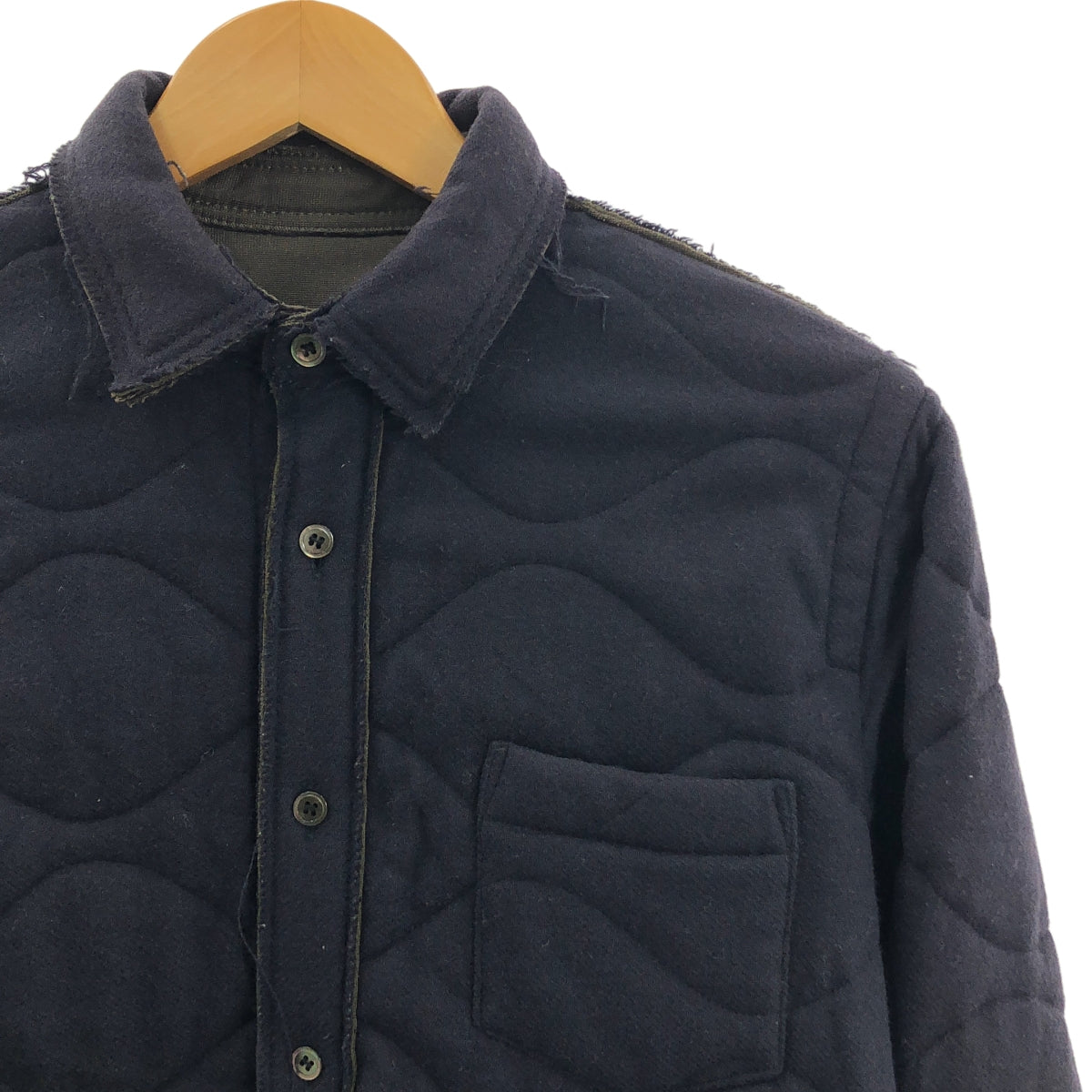 sacai / サカイ | カットオフ キルティングジャケット | 1 | メンズ