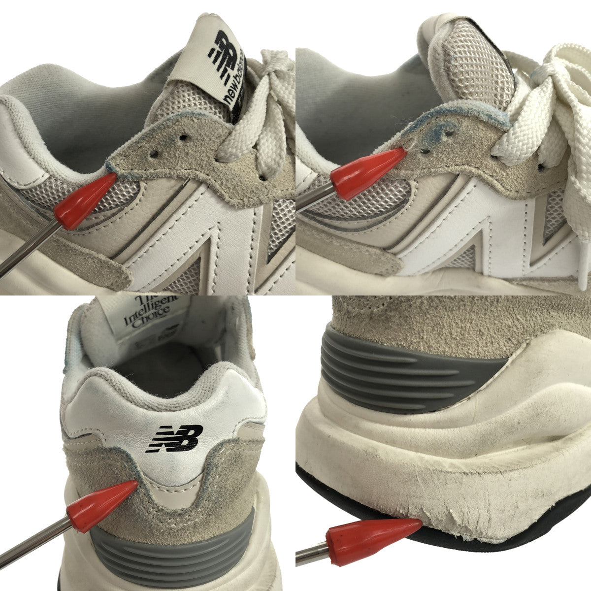 New Balance / 뉴 밸런스 | M5740VPD 로우 컷 스니커즈 | 23 | 베이지 | 여성