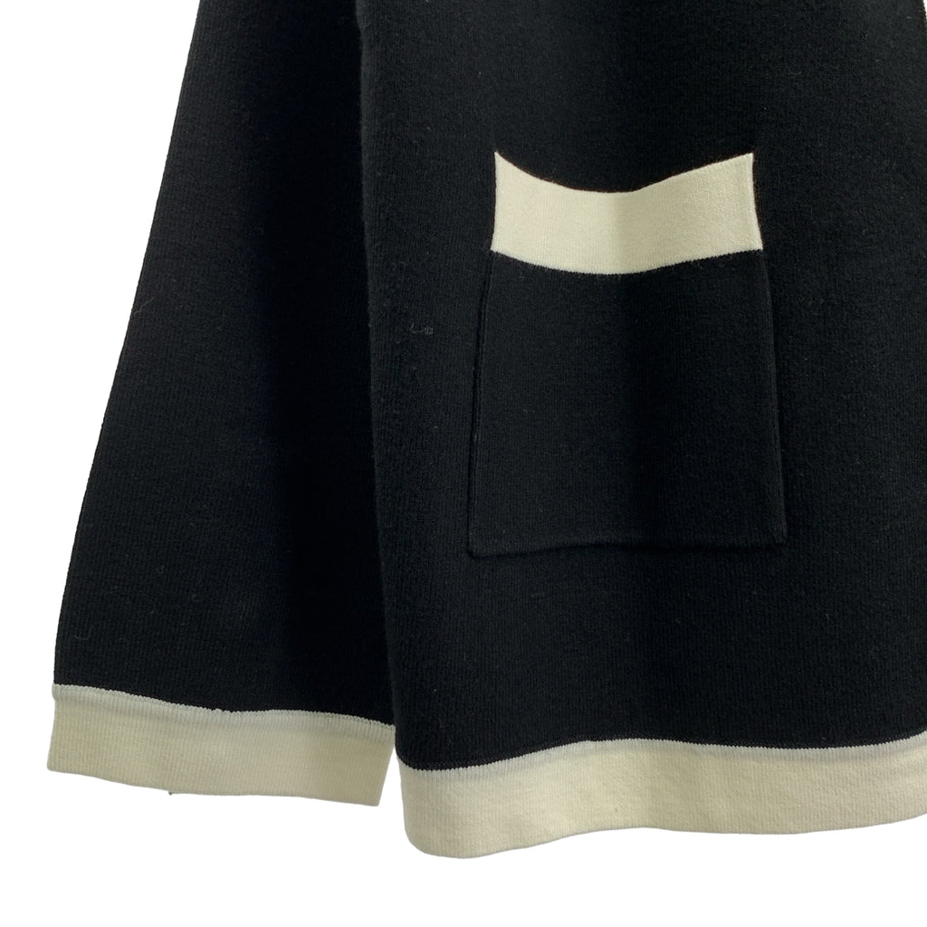 【成色極佳】MADISON BLUE | 2023秋冬款 | 無領短外套 | XS碼 | 黑白 | 女款