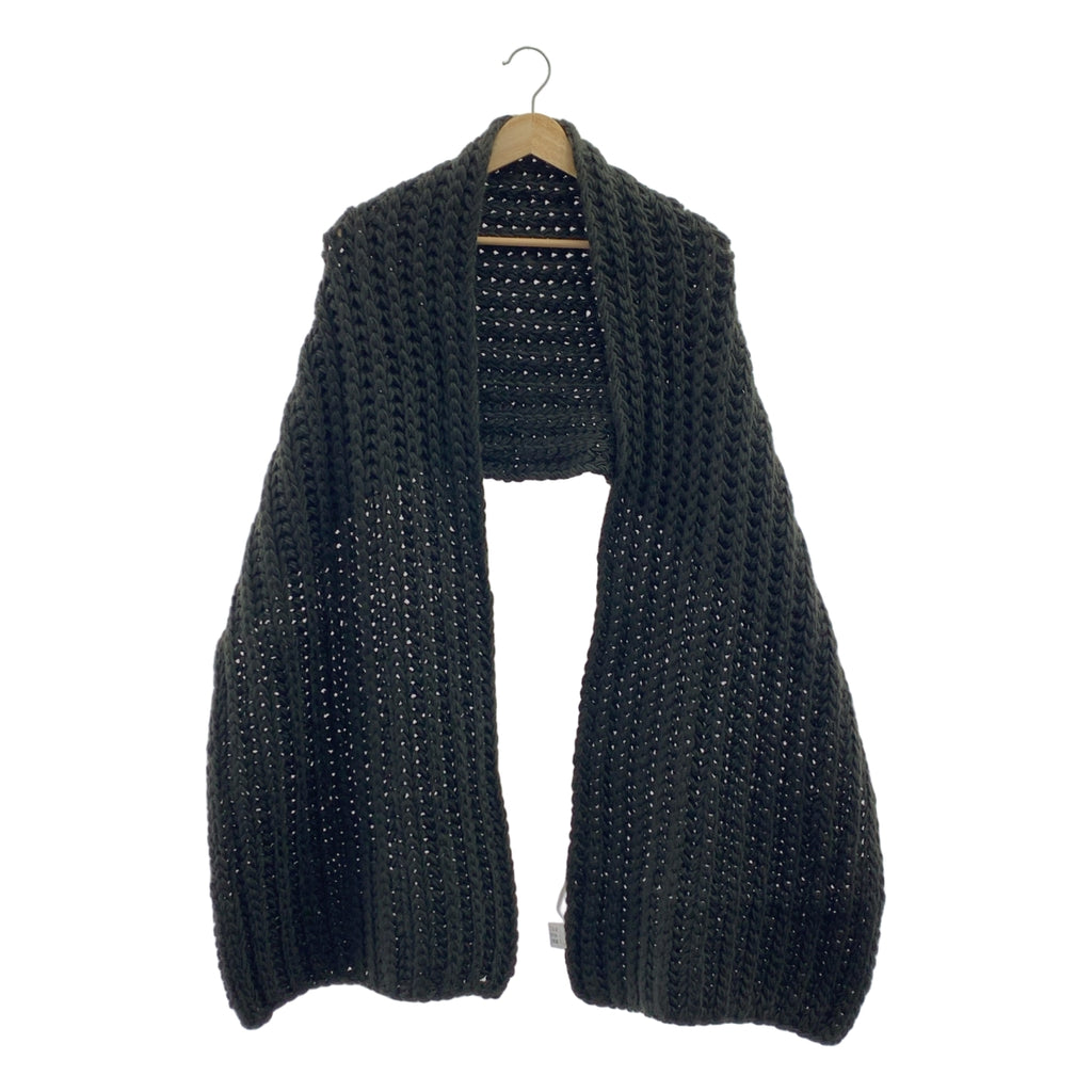 ASAUCE MELER / アソース メレ | スーパーローゲージ チャンキーニットストール マフラー ユニセックス |